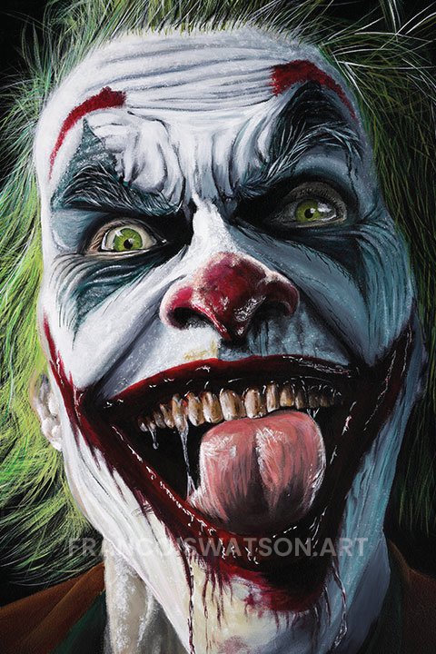no joke – the joker - francois watson art